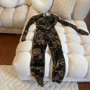 Versace 1 piece jumpsuit